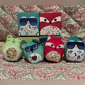 Happy Meal Squishmallows Plush - Bundle of 4 Exclusive Plushes